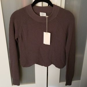 Wilfred Artizia Grey Scalloped Sweater